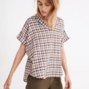 Madewell Hayden Popover Top Small